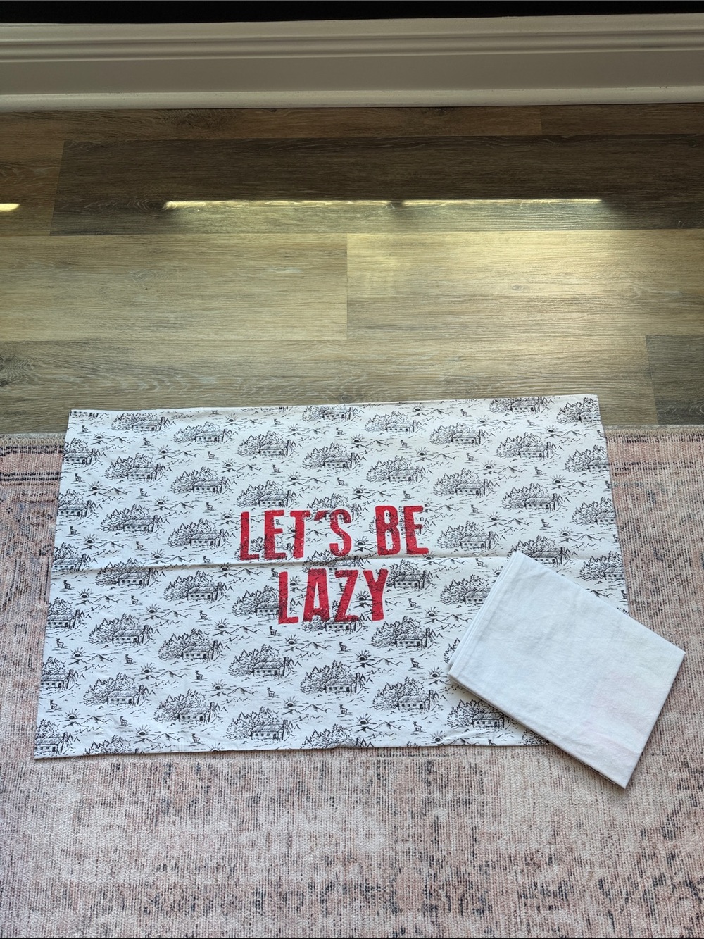 Urban Outfitters Printed Toile Pillow Cases